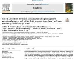 Publicaciones Científicas Bioparque Amaru